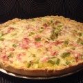tarta zapallito y jamón
