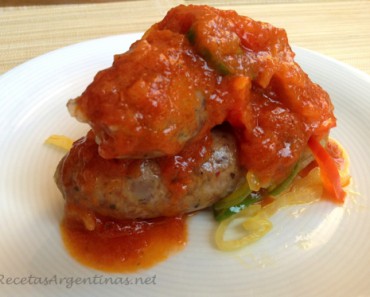 chorizos a la pomarola