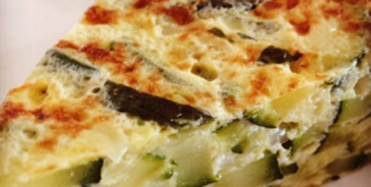 Tortilla de zapallitos