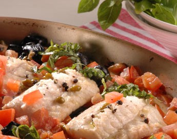 Abadejo en salsa putanesca abadejo en salsa putanesca