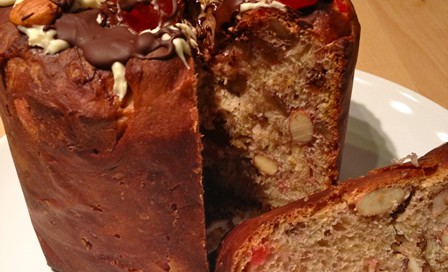 Panettone estilo panadería panettone