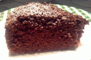 torta de chocolate y naranjas