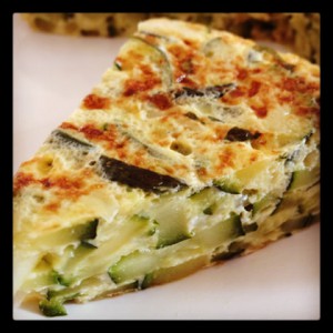 tortilla de zapallitos