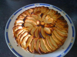 torta de manzanas