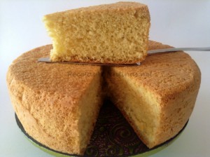 bizcochuelo de yogurt