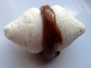 merengue con dulce de leche