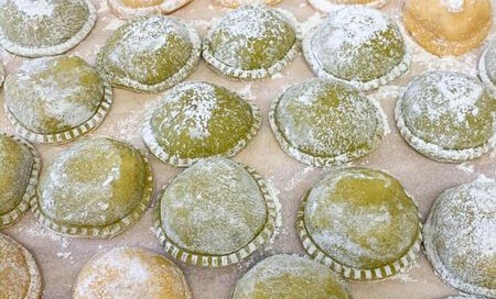 Masa básica para la pasta rellena sorrentinos