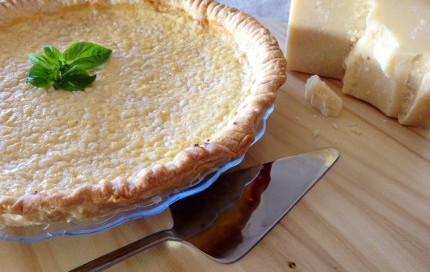 Quiche de queso parmesano quiche de parmesano