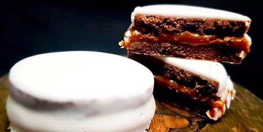 Alfajores Glaseados - Receta de Pablo Remaggi alfajores Glaseados