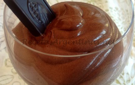 Mousse de Chocolate mousse de chocolate
