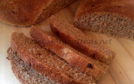 pan-de salvado con manzana