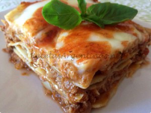 lasaña de carne