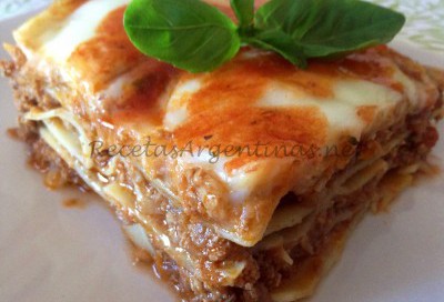 Lasaña de Carne lasaña de carne