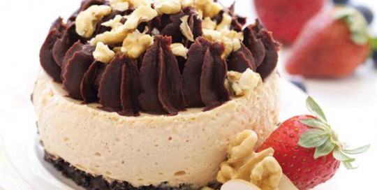 Cheesecakes de Oreo y dulce de leche Cheesecakes de Oreo y dulce de leche