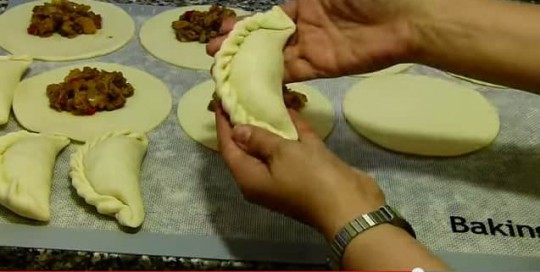 video repulgue de empanadas