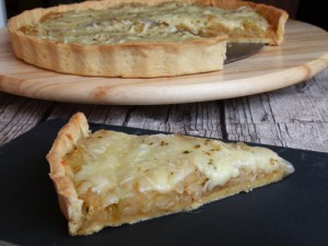 Tarta de Cebolla y queso