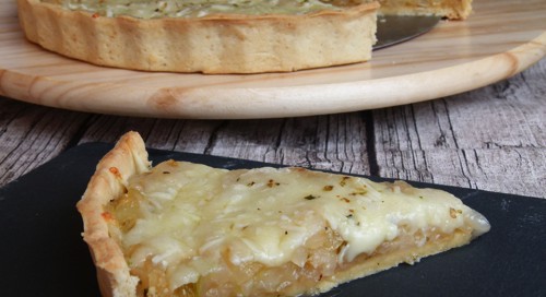 Tarta de Cebolla y queso