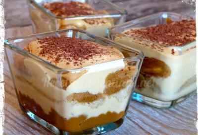 Tiramisú de Dulce de leche Tiramisú de dulce de leche