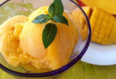 sorbete de mango