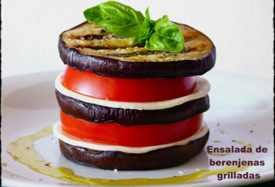 ensalada deberenjenas grilladas