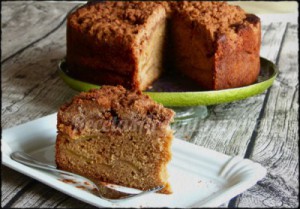 torta alemana con manzanas