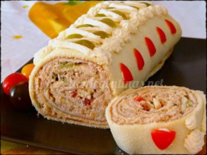 Receta de Arrollado de atún