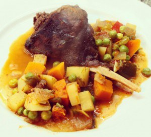 liebre-conejo a la cazadora