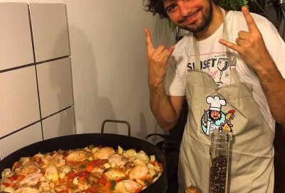Pollo al Disco de @LaGuerrillaFood Pollo al disco