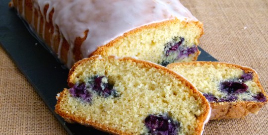 Budín de arándanos