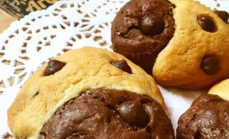 Brookies ( Brownie y cookie en una galleta) Broockies
