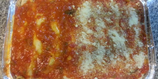 Canelones caseros de la abuela. Por @FMilanessi 20140406_211120_Fotor