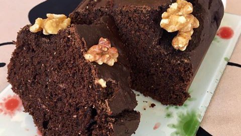 Budín de harina de algarroba Budin de harina algarroba