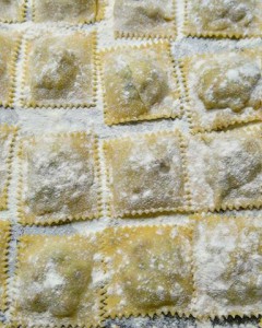 Ravioles de mollleja