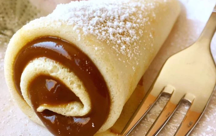 panqueques rellenos de dulce de leche