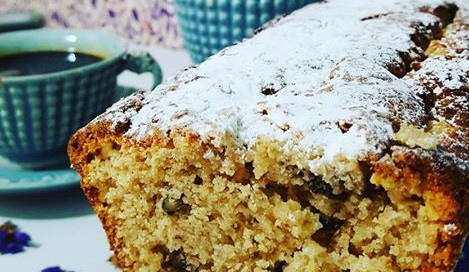 Budin de Ricota nuez y canela