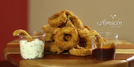 Aros de Cebolla Crujientes Aros de Cebolla