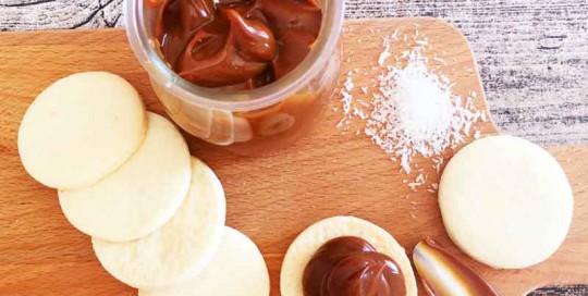 Alfajorcitos de Maicena Libres de Gluten "aptos para celíacos" alfajor de maicena