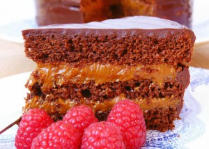 torta de Chocolate, dulce de leche y mascarpone