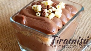 Tiramisu de chocolate