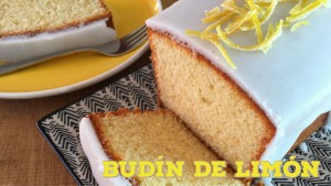 Budín de limón glaseado