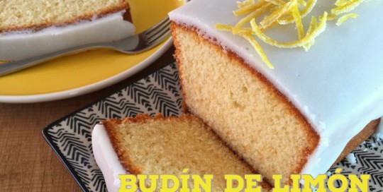 Budín de limón glaseado budin de limon