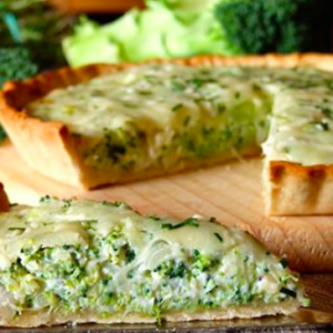 Tarta de Brócoli y Ricota