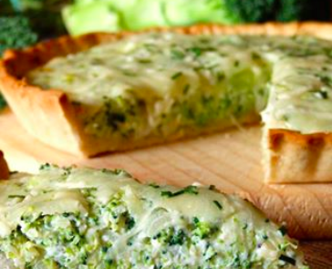Tarta de Brócoli y Ricota