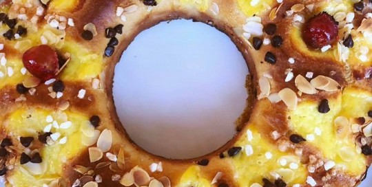 Recetas de Semana Santa rosca de reyes