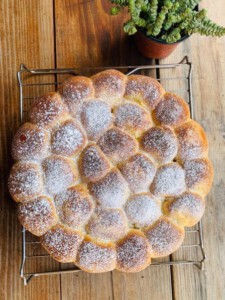 mini pancitos rellenos de crema pastelera