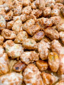 Pistachos garrapiñados