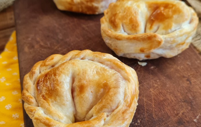 Empanadas de jamón y queso
