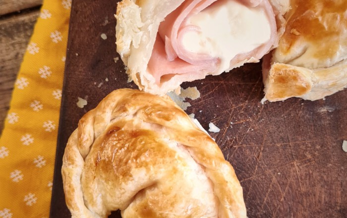 Empanadas de jamón y queso