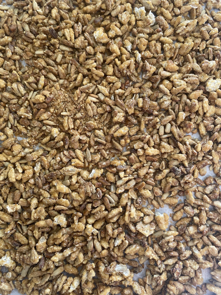 Semillas de girasol garrapiñadas