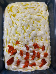 Focaccia con sobrasada